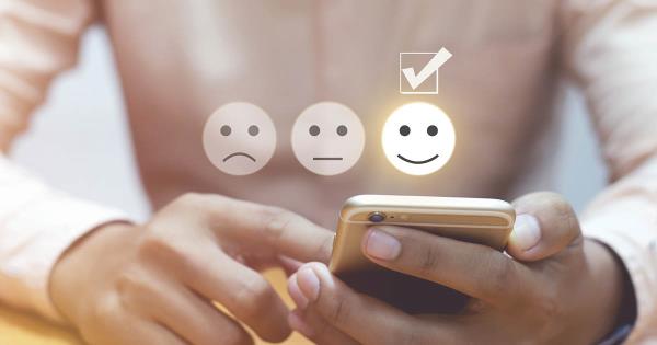 customer giving positive review